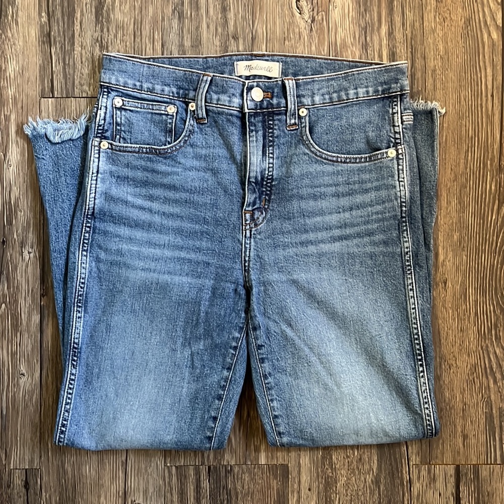Madewell Cali Demi-Boot Kick Out Crop - Picture 5 of 13